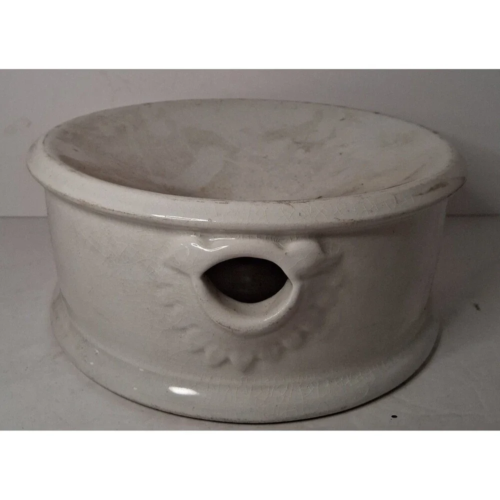 Antique Ironstone Spittoon By J.M. & Co 1800's